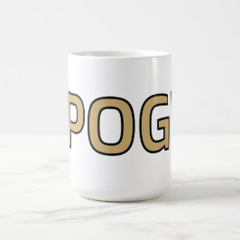 Pog! Text Mug - Luca Kaneshiro Fanart Kaffeetasse