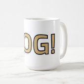 Pog! Text Mug - Luca Kaneshiro Fanart Kaffeetasse (VorderseiteRechts)