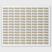 Pog! Text Wrapping Paper - Luca Kaneshiro Fan Art Geschenkpapier (Flach)
