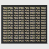 Pog! Text Wrapping Paper - Luca Kaneshiro Fan Art Geschenkpapier (Flach)