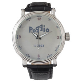 Poggio Bar Clock Armbanduhr