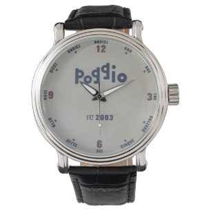 Poggio Bar-Uhr Armbanduhr
