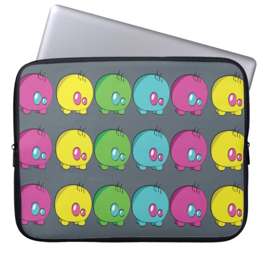 Pogo O.o Neopren-Laptop-Hülse Laptopschutzhülle (Vorderseite)