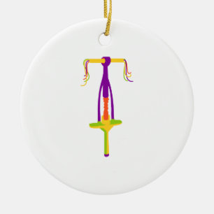 Pogo Stock Keramik Ornament