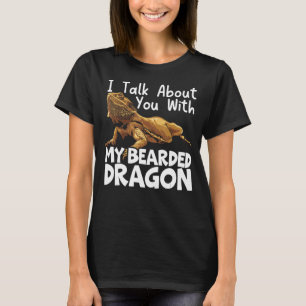 Pogona Reptile Lizard Bartard Dragon T-Shirt