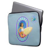 Pogue Life | Laptop-Siebtasche 13" Laptopschutzhülle (Vorderseite Links)