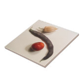 Poha, Bohnen und Pflaume Fliese (Seite)