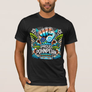 Pohnpei Kolonia Pacific Islander Micronesisch T-Shirt