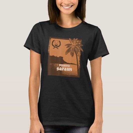 Pohnpei Micronesia T-Shirt (Vorderseite)