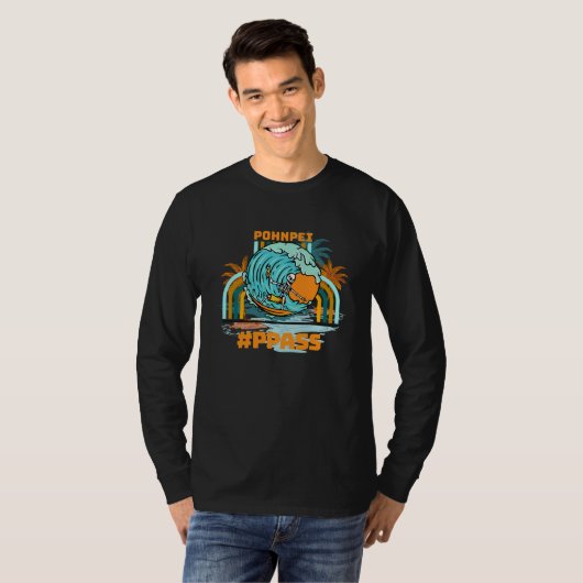 Pohnpei Pass Surfer T-Shirt (Vorne ganz)