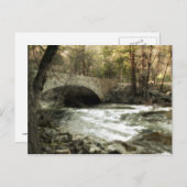 Pohono Bridge, Yosemite Postkarte (Vorne/Hinten)