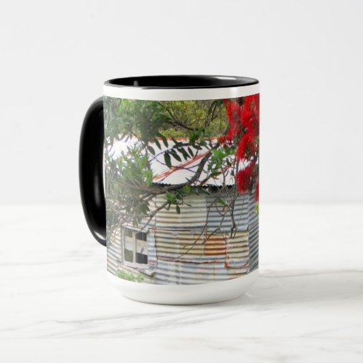 Pohutukawa Kaffee-Tasse Tasse (Vorderseite Links)