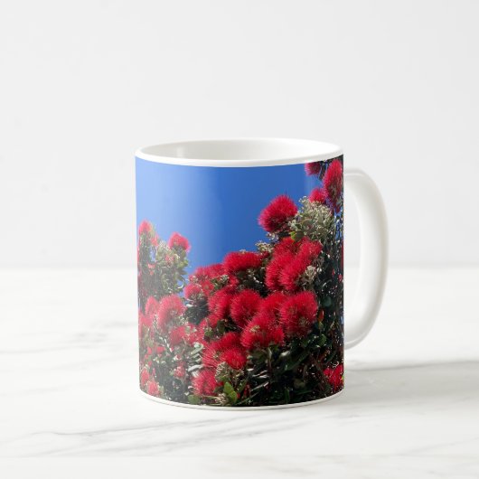 Pohutukawa Mug Kaffeetasse (VorderseiteRechts)
