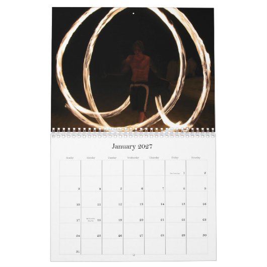 poi calinder kalender (Jan 2027)