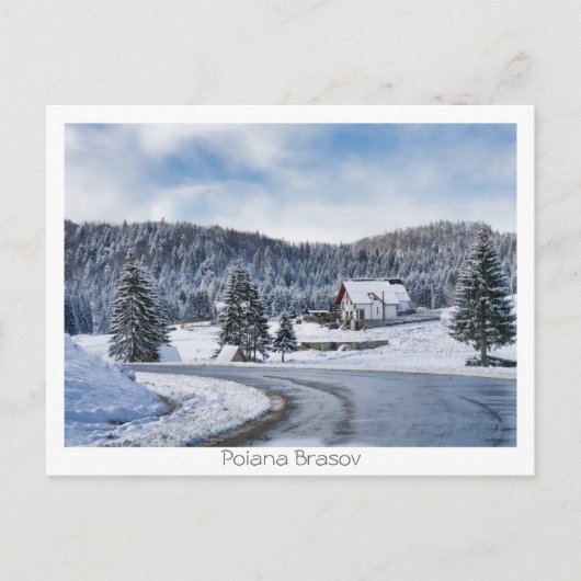 Poiana Brasov Postkarte (Vorderseite)