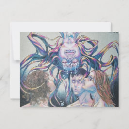 Poignant Art Series 3 von 11 Postkartengrößen Postkarte