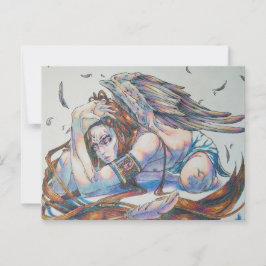 Poignant Art Series 5 von 11 Postkartengrößen Postkarte