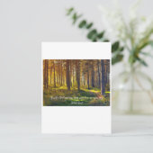 Poignant Betrand Russell Zitat Postkarte (Stehend Vorderseite)