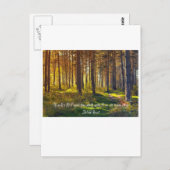 Poignant Betrand Russell Zitat Postkarte (Vorne/Hinten)