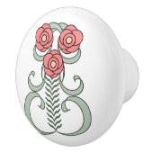 Poignée en Céramique Art Déco Keramikknauf (Rechts)