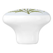 Poignée en Céramique fleur nature-rustique design Keramikknauf (Seitenansicht)