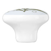 Poignée en Céramique lilas des champs Keramikknauf (Seitenansicht)