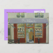 Poilane Boulangerie in Paris Postkarte (Vorne/Hinten)