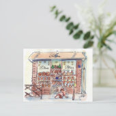 Poilane Boulangerie Paris Postkarte (Stehend Vorderseite)