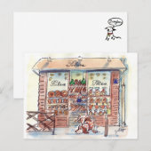 Poilane Boulangerie Paris Postkarte (Vorne/Hinten)