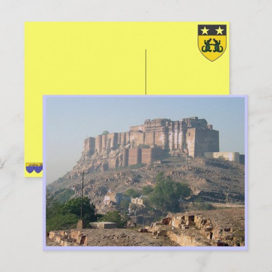 Poinjab Postkarte (Vorne/Hinten)