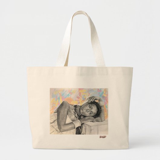 Poinsed Jumbo Stoffbeutel (Vorne)