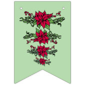 Poinsetta fun Banner (Erste Fahne)