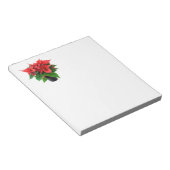 Poinsetta Notepad Notizblock (angewinkelt)