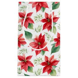 Poinsettas Kleine Geschenktüte