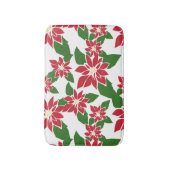 Poinsettia Badematte (Vorderseite Vertikal)