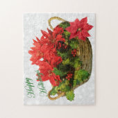 Poinsettia Basket Puzzle (Vertikal)