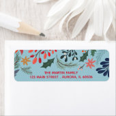 Poinsettia Berry Verlasse Weihnachtsansprache (Insitu)