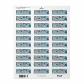 Poinsettia Berry Verlasse Weihnachtsansprache (Vorne)