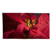 Poinsettia - Blume Kissenbezug (Rückseite-Rechts)