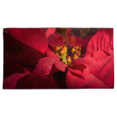 Poinsettia - Blume Kissenbezug (Vorderseite-Rechts)