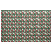 Poinsettia Blumenweihnachtsfest Stoff (Yard (91,4 cm))