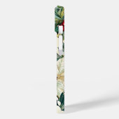 Poinsettia Blumenweihnachtsmuster (19) Case-Mate iPhone Hülle (Rückseite / Links)