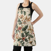 Poinsettia Blumenweihnachtsmuster (3) Schürze (InSitu)