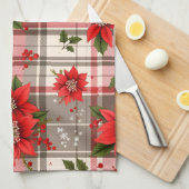 Poinsettia, Christmas, Author Natasha Us   Geschirrtuch (Viertel Falte)