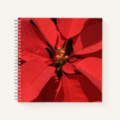 Poinsettia Christmas Journal Notizblock (Vorderseite)