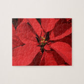 Poinsettia Christmas Puzzle (Horizontal)