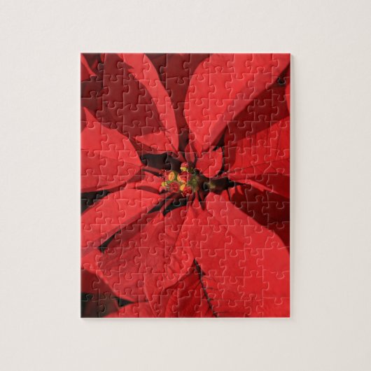 Poinsettia Christmas Puzzle (Vertikal)