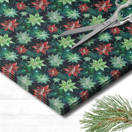 Poinsettia Christmas Seidenpapier