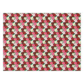 Poinsettia Christmas Tischdecke (Vorderseite (Horizontal))