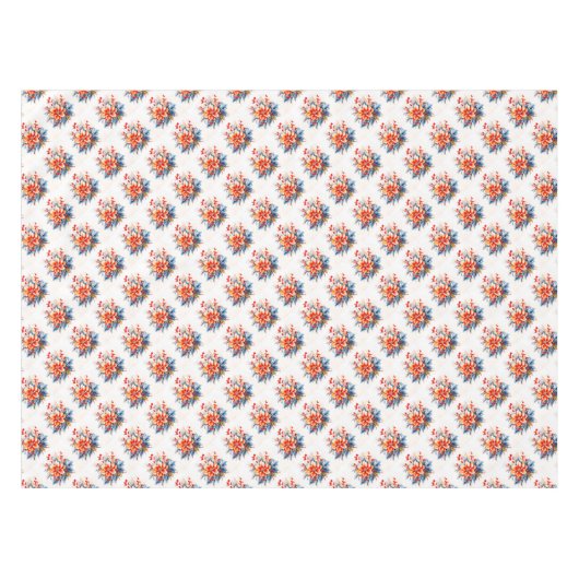 Poinsettia Christmas Tischdecke (Vorderseite (Horizontal))